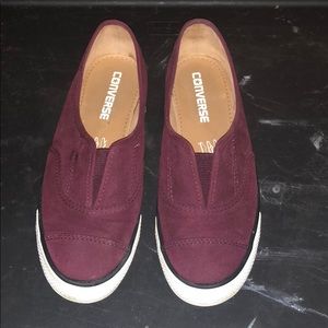 Converse lace less sneakers